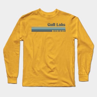 Gull Lake Michigan Long Sleeve T-Shirt